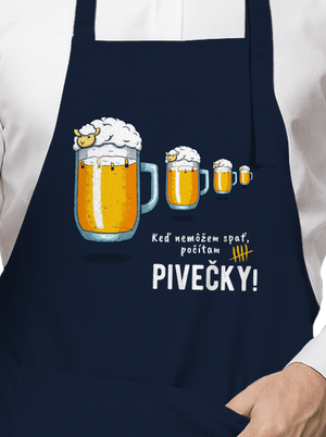 Pivečka zástera Navy