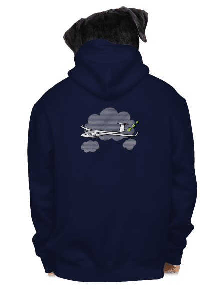 Větroň pánska mikina na zips Navy