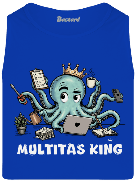 Multitas king pánske tielko Royal Blue