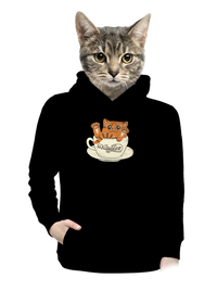 dámska mikina klokanka