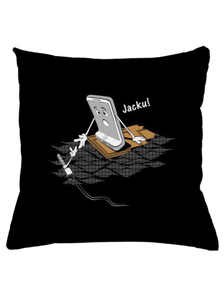 Jacku vankúš Black