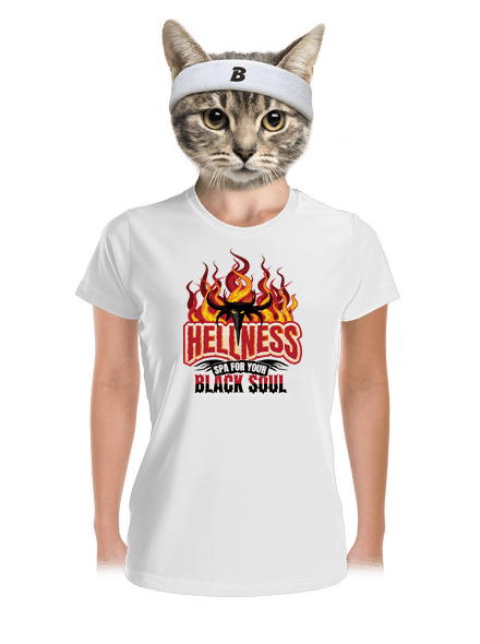 Hellness dámske športové tričko White