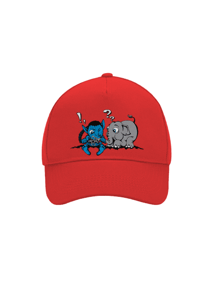 Error 501 šiltovka baseballka Classic Red
