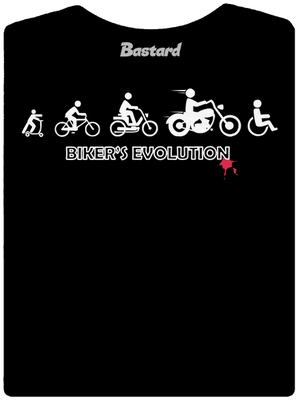 Biker’s Evolution dámske tričko prémium Black