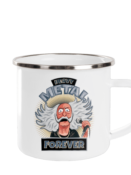Heavy metal forever plecháčik White