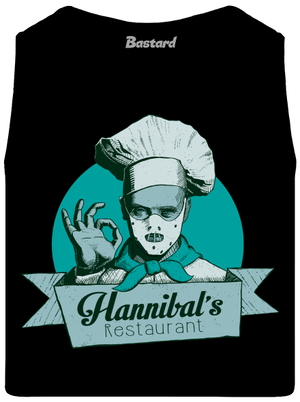 U Hannibala pánske tielko Black