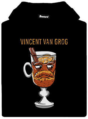 Vincent van Grog dámska mikina klokanka Black