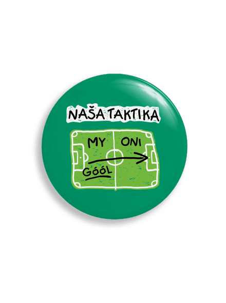 Naša futbalová taktika placka 