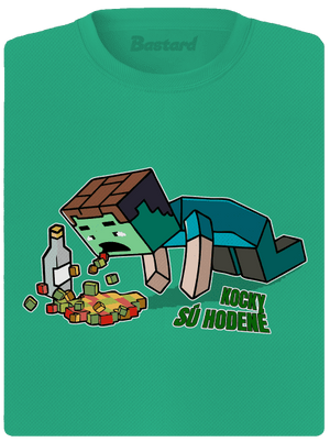 Kocky sú hodené dámske športové tričko Mint Mal