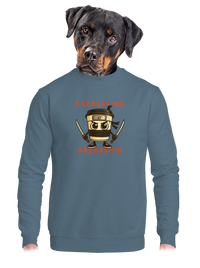 unisex mikina bez kapucne