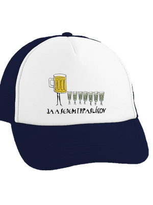 Ja a sedem trpaslíkov šiltovka truckerka French Navy cap