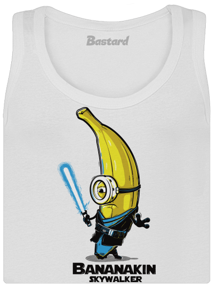 Bananakin Skywalker dámske tielko klasické White