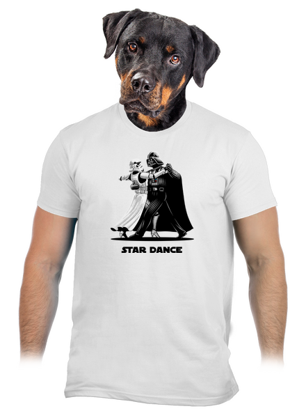 Star dance pánske tričko White
