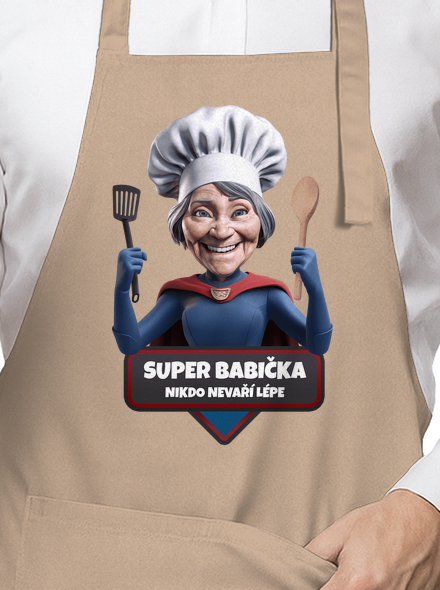 Super babička zástera Rope