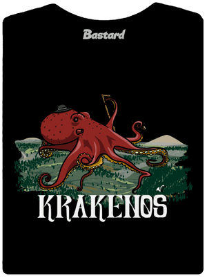 Krakenoš dámske tričko Black