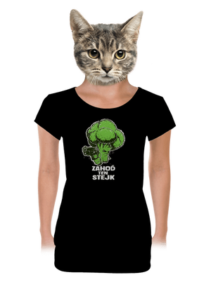 dámske tričko s lemom