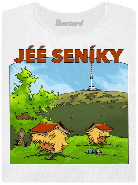 Jeseníky dámske tričko White