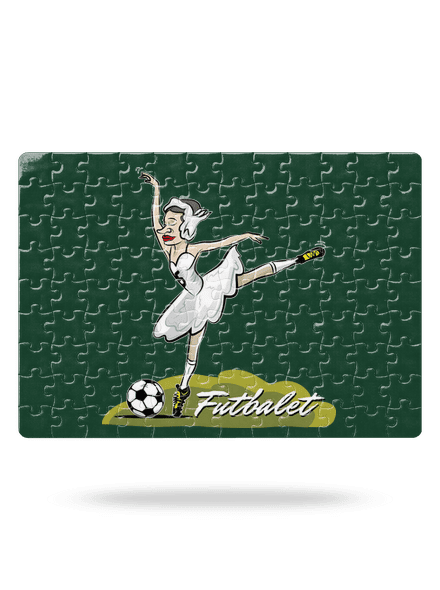 Futbalet puzzle White