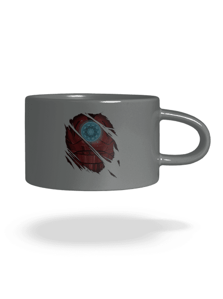 Ironman hrnček makronka Grey Macaron