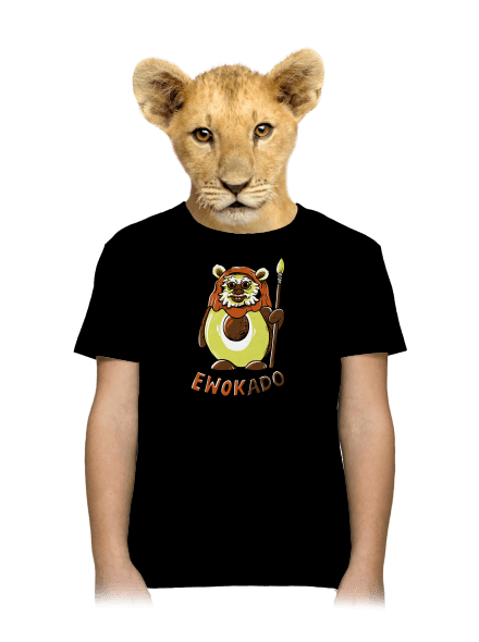 Ewokado detské tričko Black