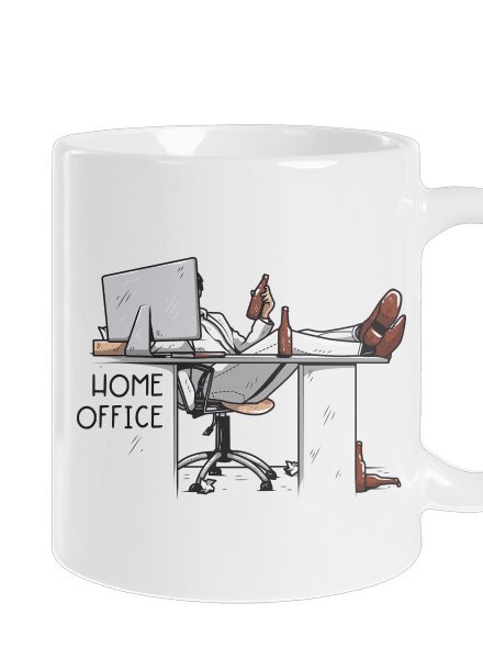 Home Office klasický hrnček White