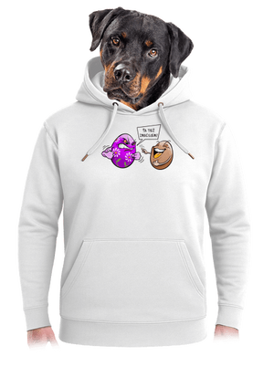 Zmaľujem ťa unisex mikina premium Snowwhite