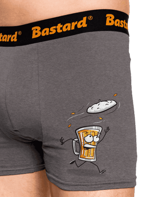 Čiapka boxerky Gray Melange