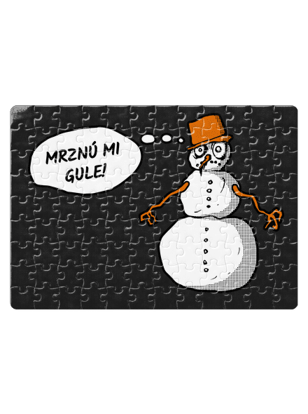 Mrznú mi gule puzzle White