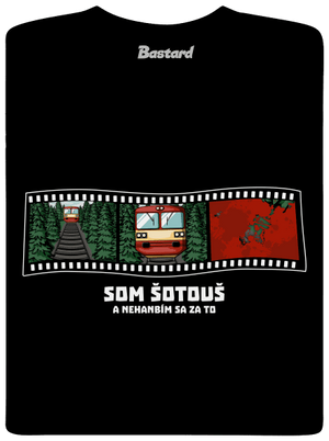 Som šotouš detské tričko Black