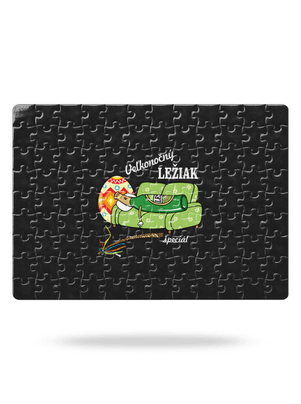 Veľkonočný ležiak puzzle White