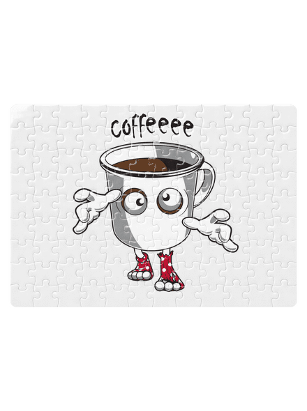 Zombie kafe puzzle White