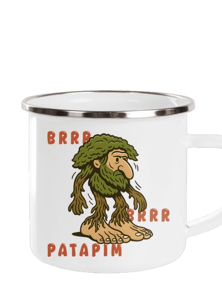 Brrr Brrr Patapim – Italian Brainrot plecháčik White