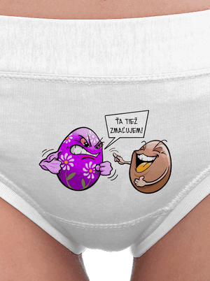 Zmaľujem ťa dámske nohavičky White