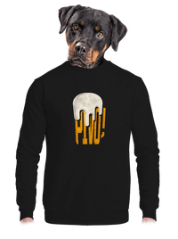unisex mikina bez kapucne