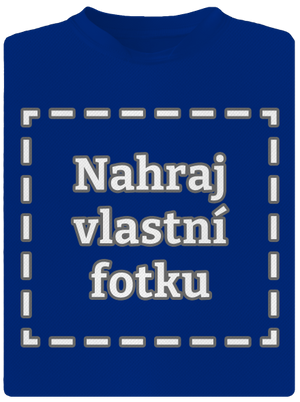 Vlastná potlač pánske športové tričko Royal Blue Mal