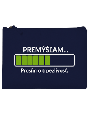 Premýšľam taštička French Navy