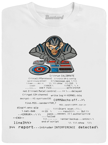 Coder ape detské tričko White