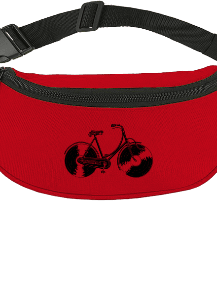 Gramofónový bicykel ľadvinka Red