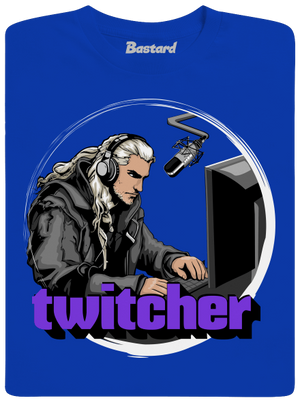 Twitcher pánske dlhý rukáv Royal Blue