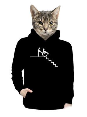 dámska mikina klokanka