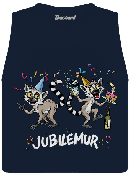 Jubilemur dámske tielko voľné Navy
