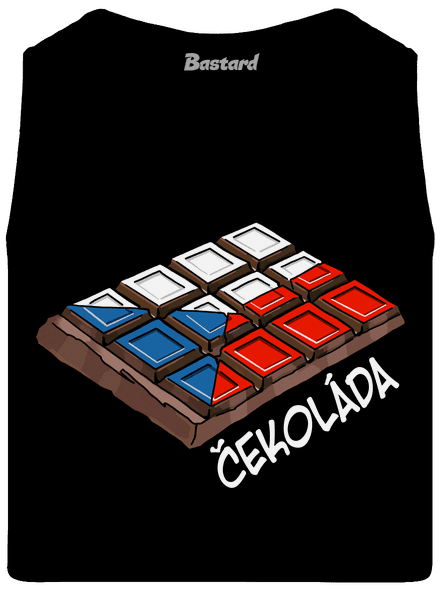 Čekoláda pánske tielko Black