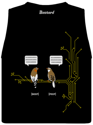 Beep and Peep dámske tielko voľné Black