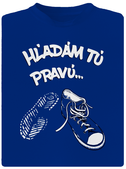 Hľadám tú pravú pánske športové tričko Royal Blue Mal
