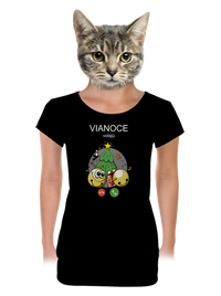 dámske tričko s lemom