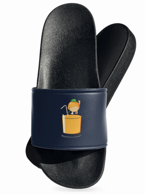 Opitý pomaranč šľapky Navy