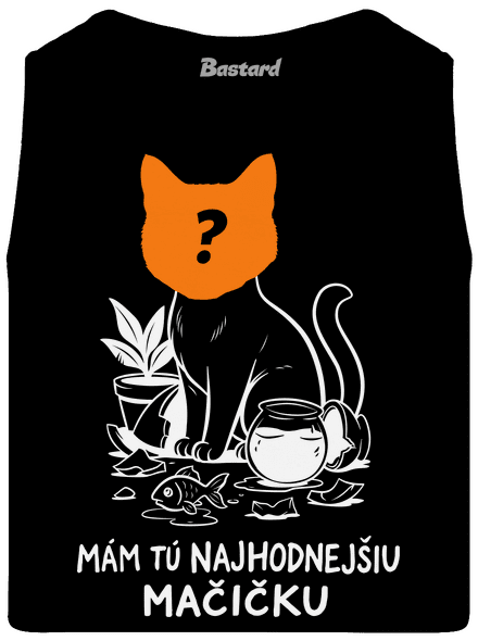 Mám najhodnejšiu mačičku pánske tielko Black