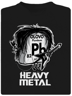 Heavy Metal detské športové tričko Black