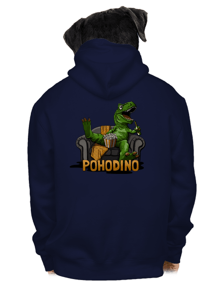 Pohodino pánska mikina na zips Navy