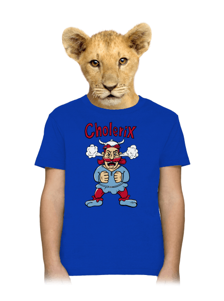 Cholerix detské tričko Royal Blue